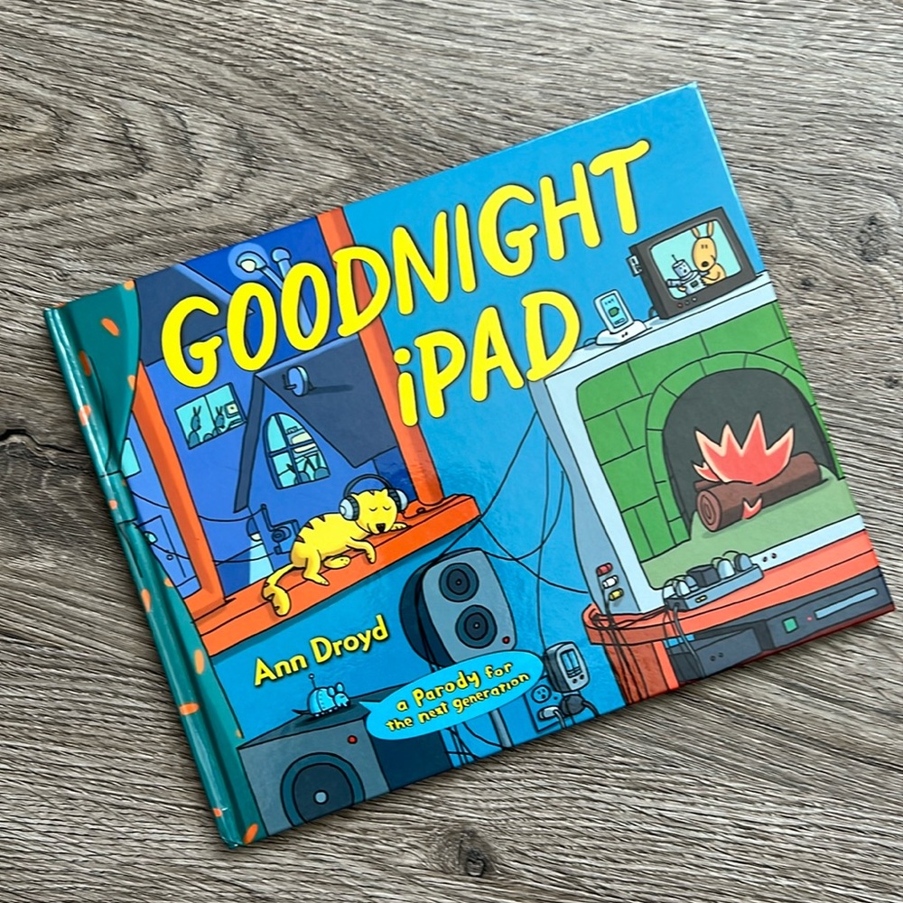 📚SPECIAL 3/$21 BOOKS!! 📚 GOODNIGHT IPAD, parody book by Ann Droyd, 2011